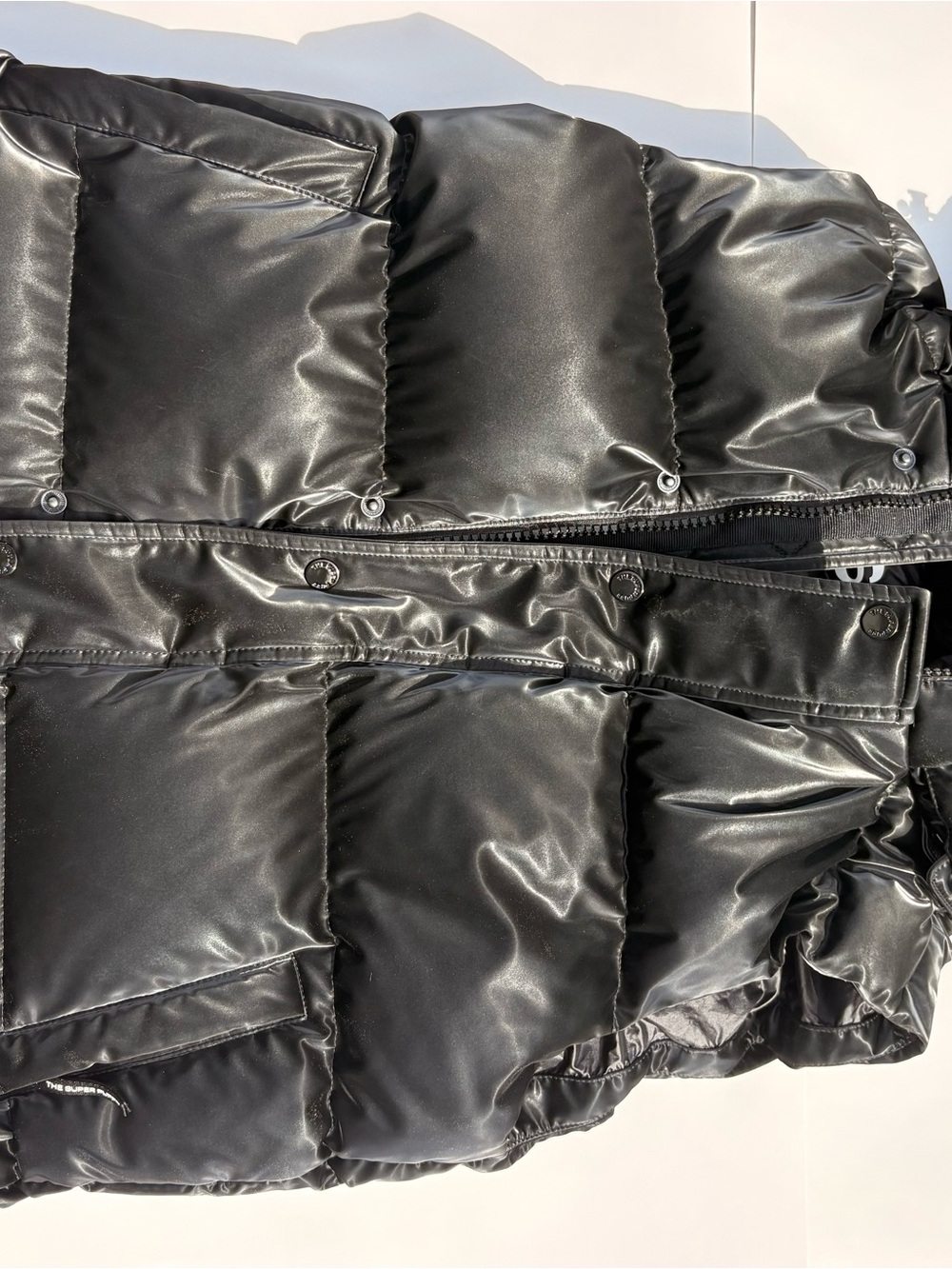 Aritzia Black Quilted Puffer Vest